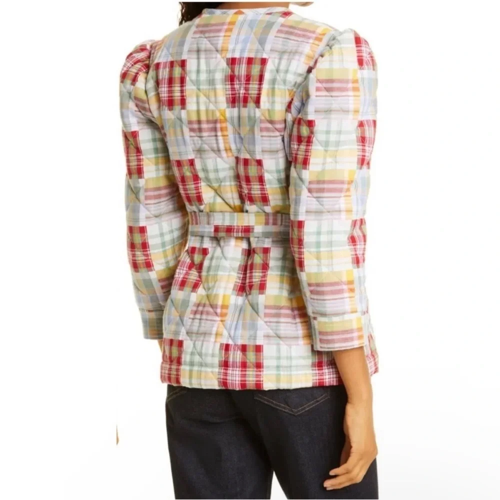 Cinq A Sept multi plaid jacket_2